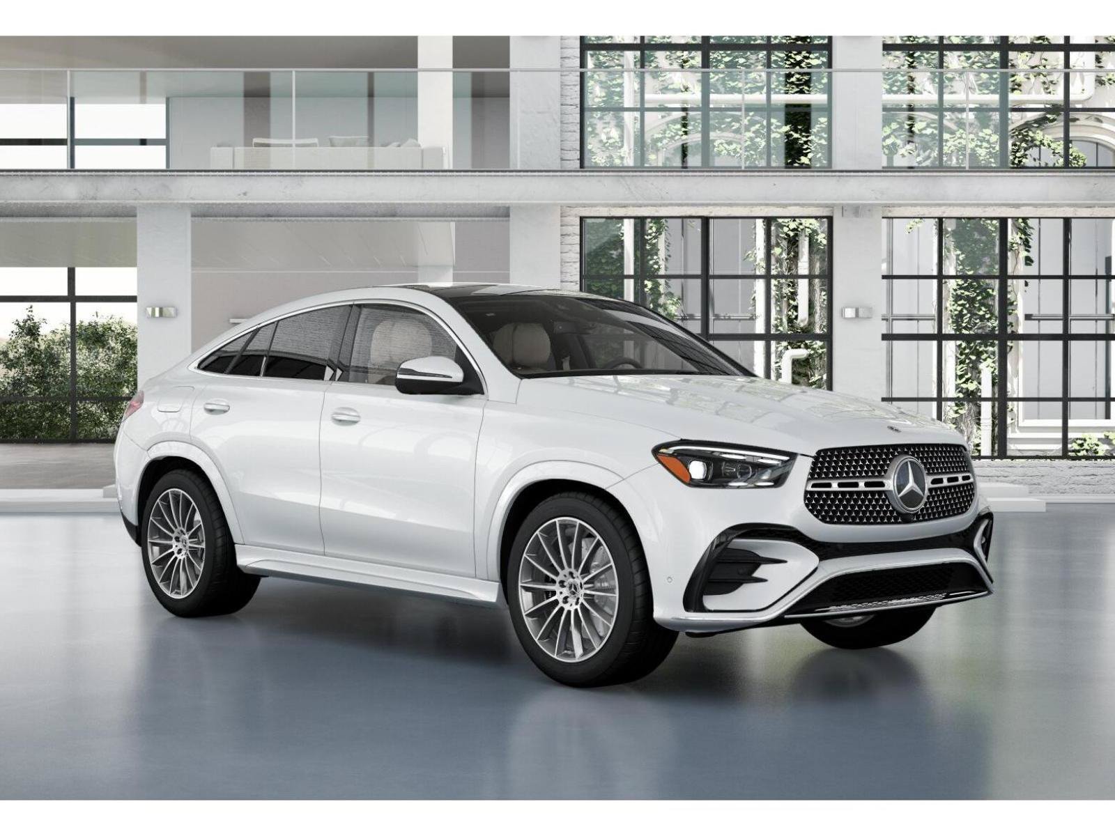 New 2026 MANUFAKTUR Moonlight White Metallic Mercedes-Benz GLE 450 Coupe image 11