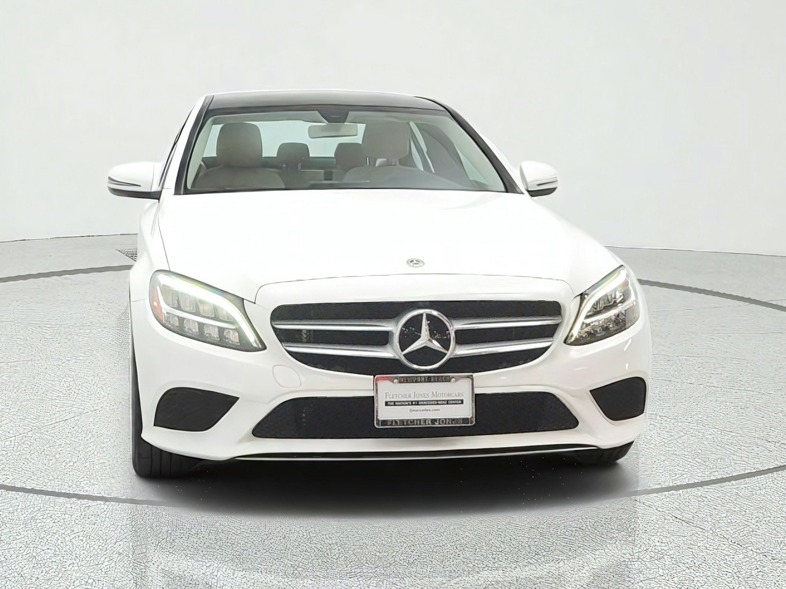 Used 2019 Mercedes-Benz C-Class Sedan C300 with VIN WDDWF8DB2KR512723 for sale in Newport Beach, CA