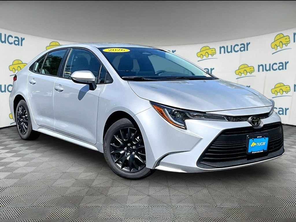 Used 2026 Classic Silver Metallic Toyota LE image 1