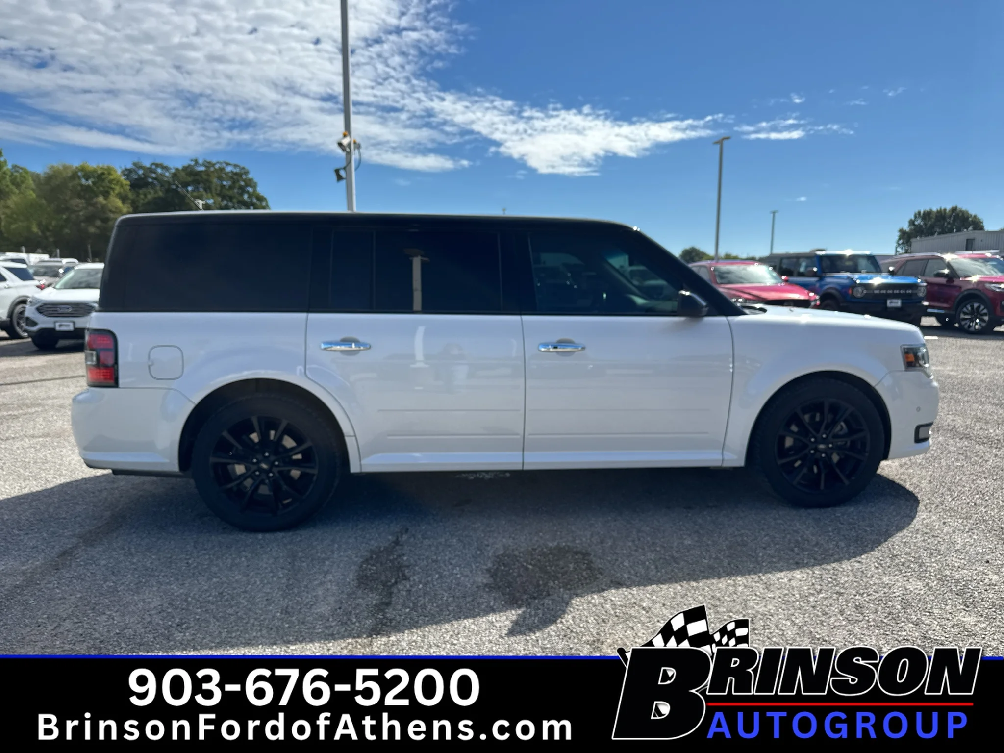 Used 2019 White Platinum Tri-Coat Metallic Ford Limited EcoBoost image 4