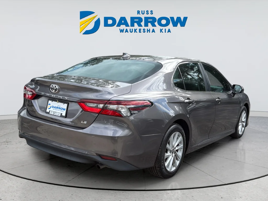 Used 2021 Gray Toyota LE image 5