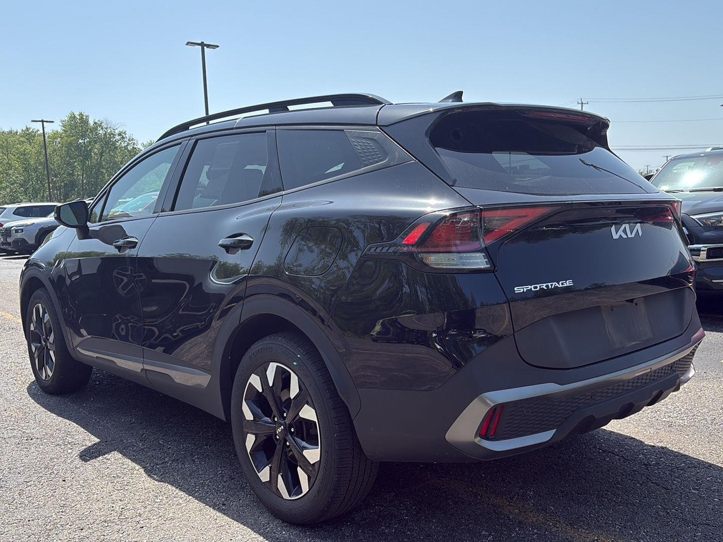 Used 2024 Ebony Black Kia X-Line image 5