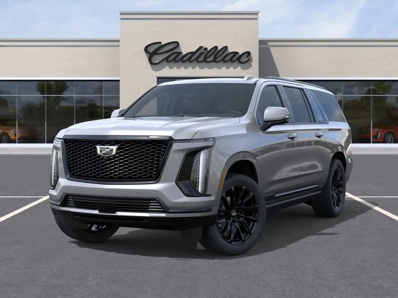 New 2027 Argent Silver Metallic Cadillac Sport image 6