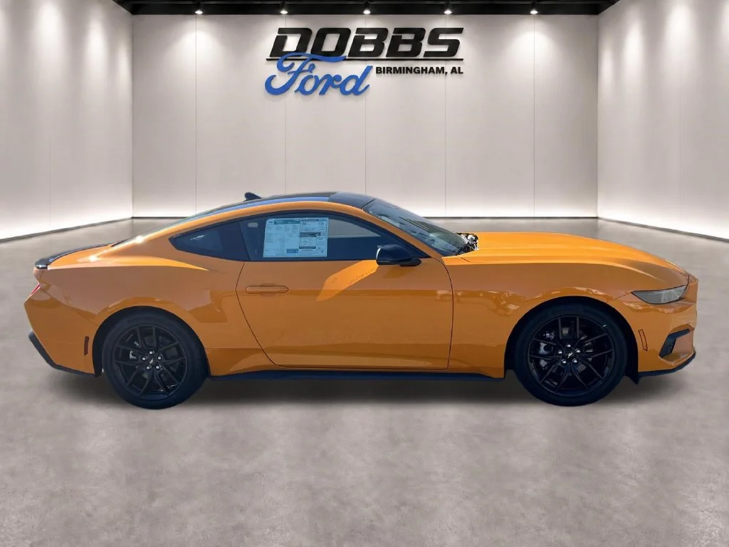 New 2026 Orange Fury Metallic Tri-coat Ford EcoBoost® Premium Fastback image 8