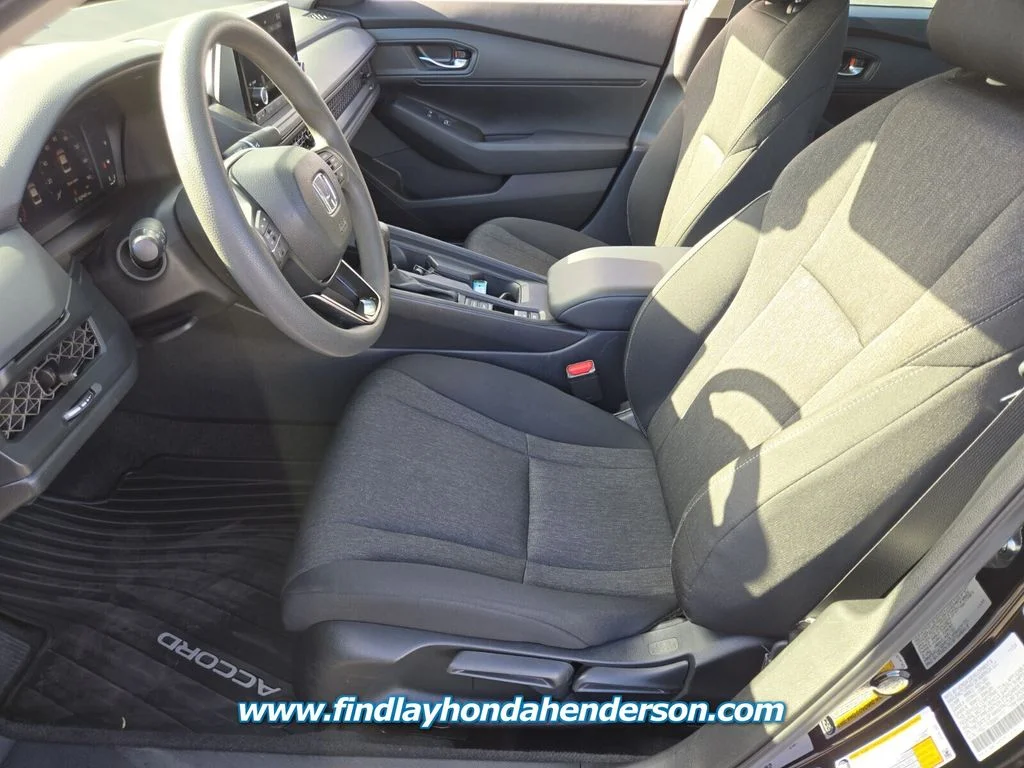 Certified Used 2025 Crystal Black Pearl Honda LX image 14