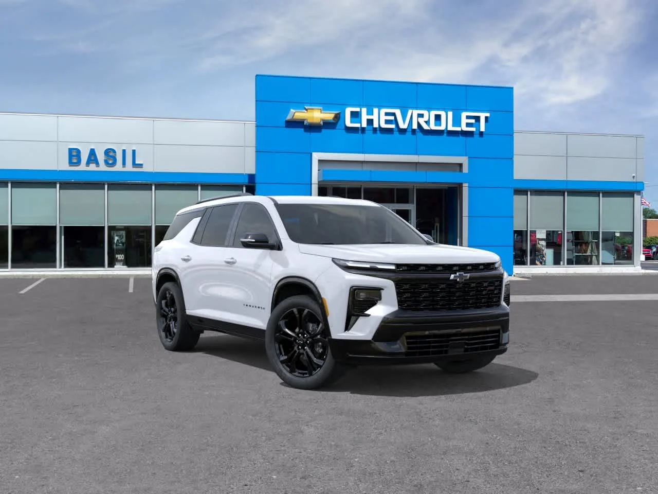 New 2027 Polar White Tricoat Chevrolet RS image 1