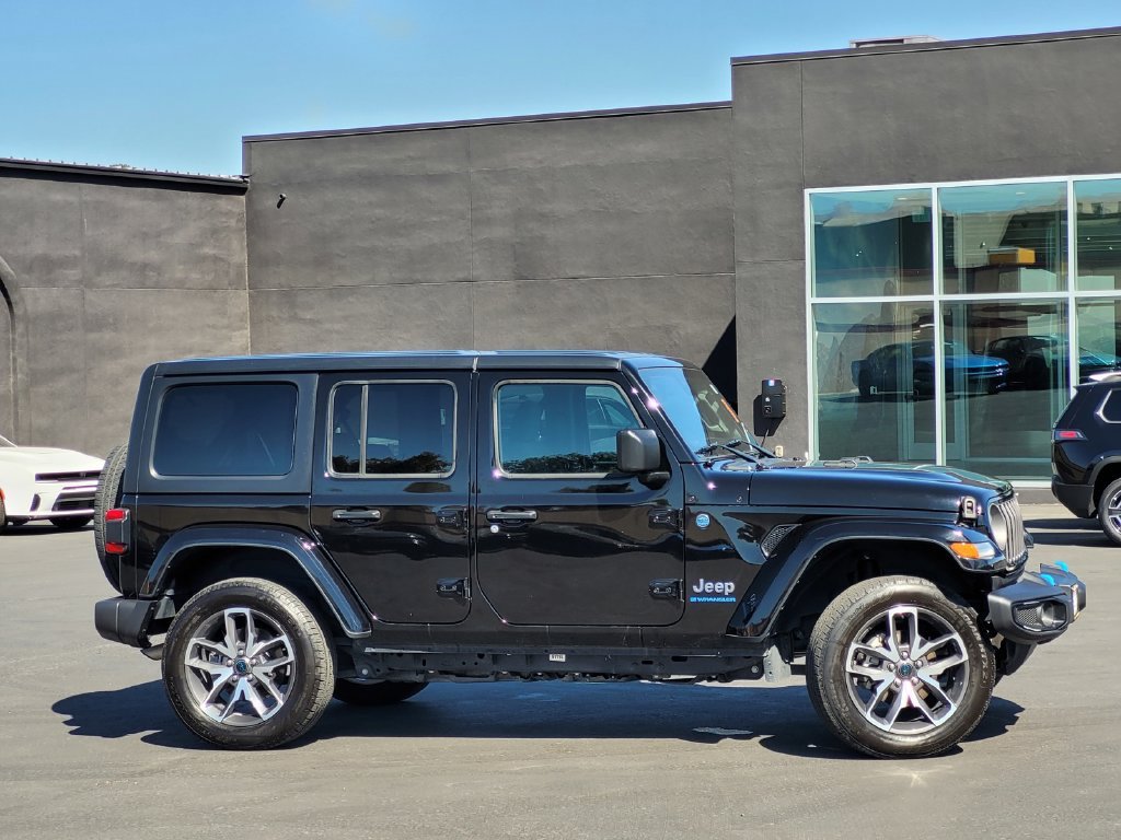 Certified Used 2024 Black Jeep Sport S 4xe image 3