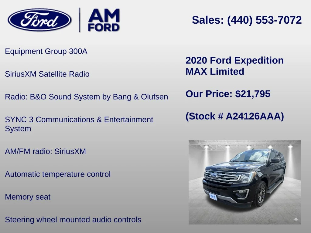 Used 2020 Black Ford Limited image 7