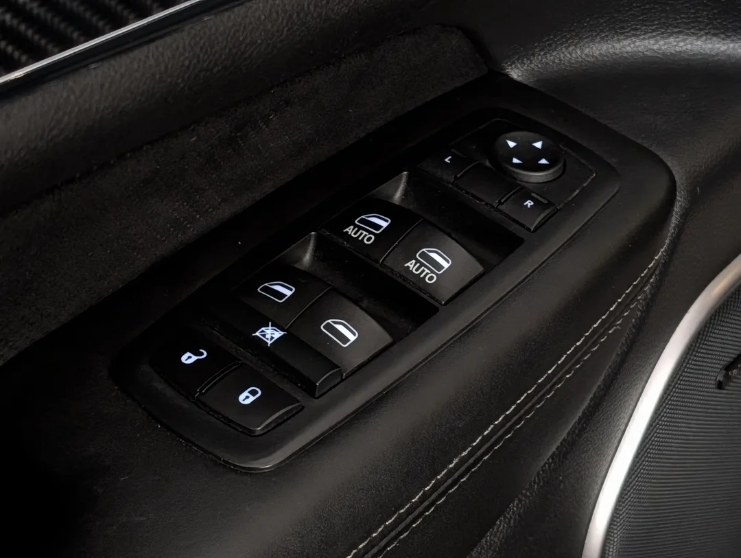 Used 2017 Black Jeep SRT - - Adaptive Cruise - Blind Spot - 20 Wheels & More! image 13