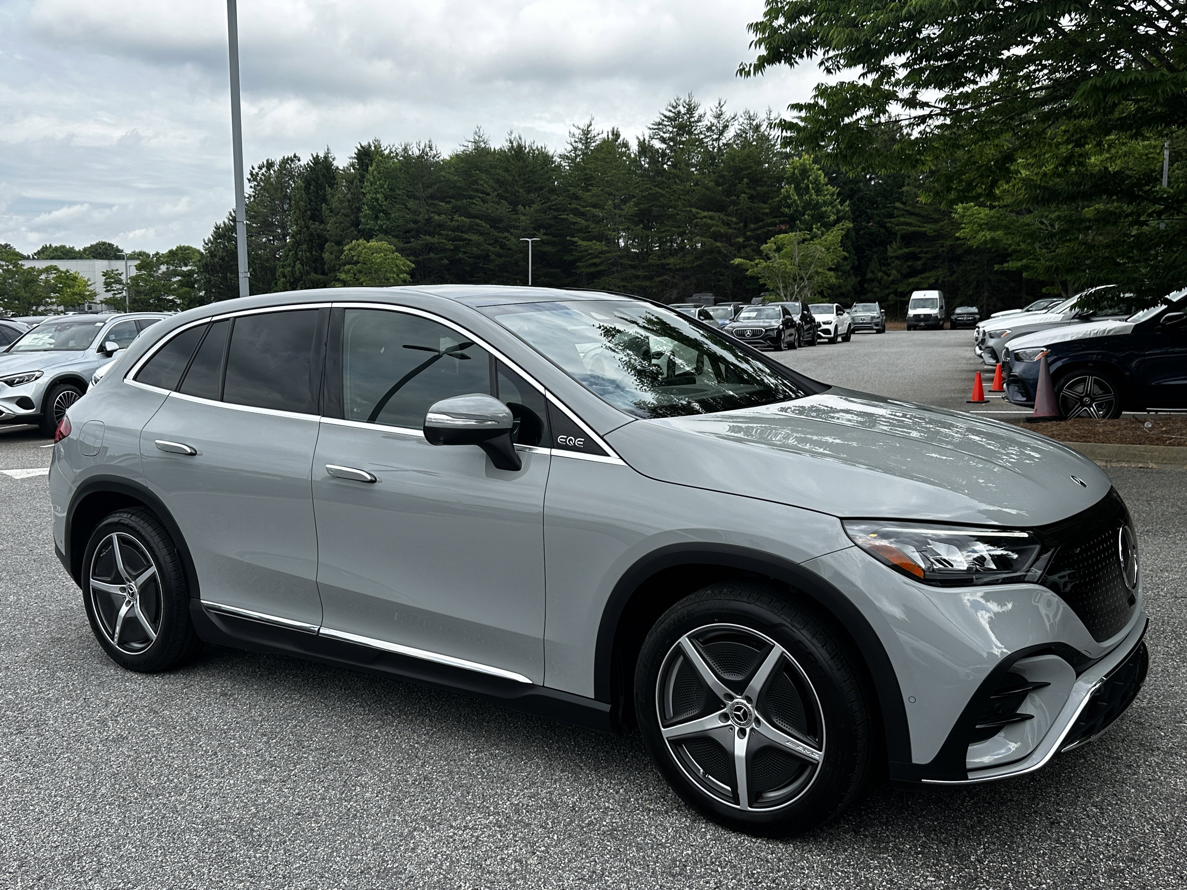 Certified 2023 Mercedes-Benz EQE SUV Base with VIN 4JGGM2BB5PA014070 for sale in Alpharetta, GA