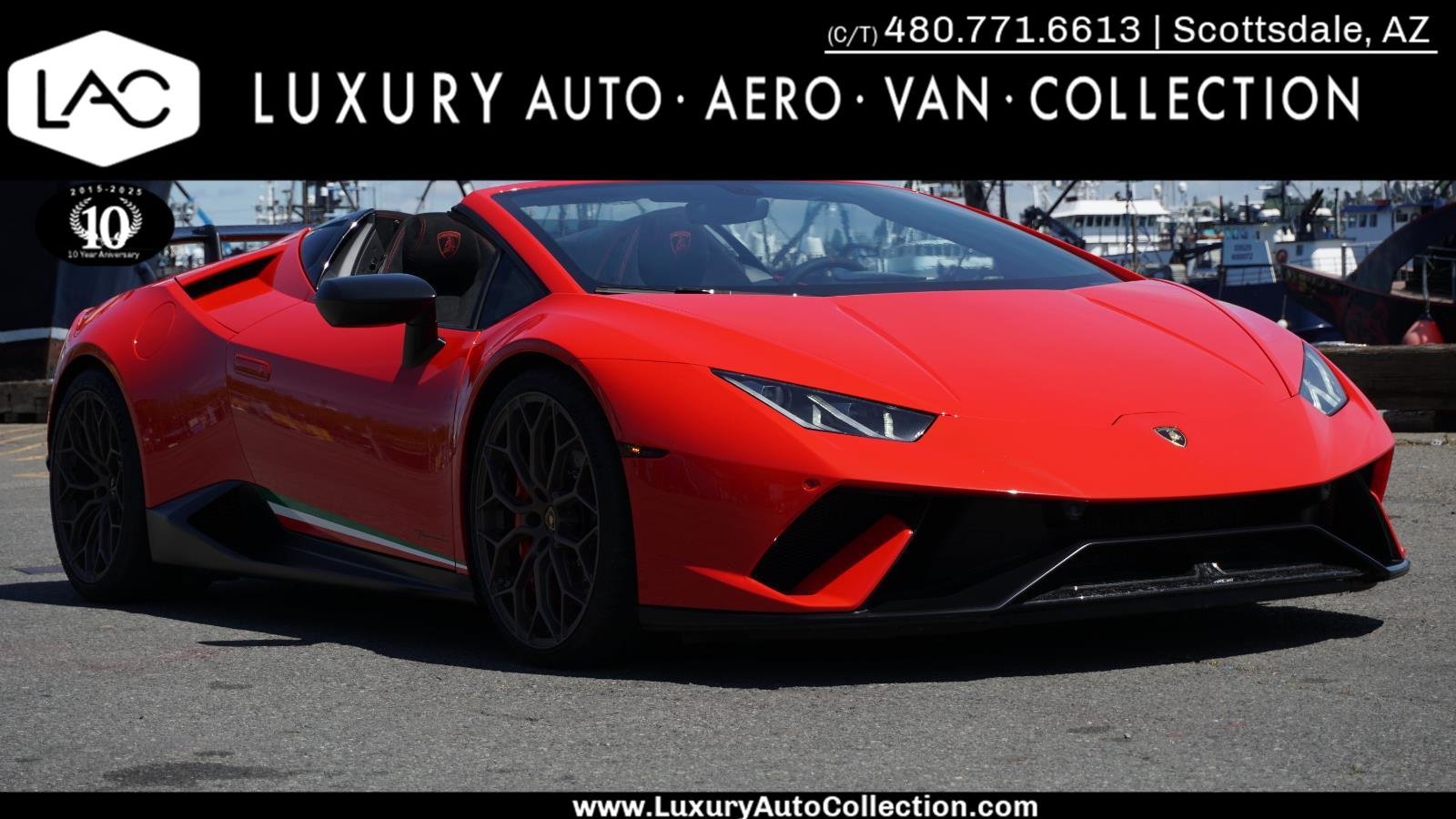 2018 Lamborghini Huracan LP 610-4 Performante Spyder's photo