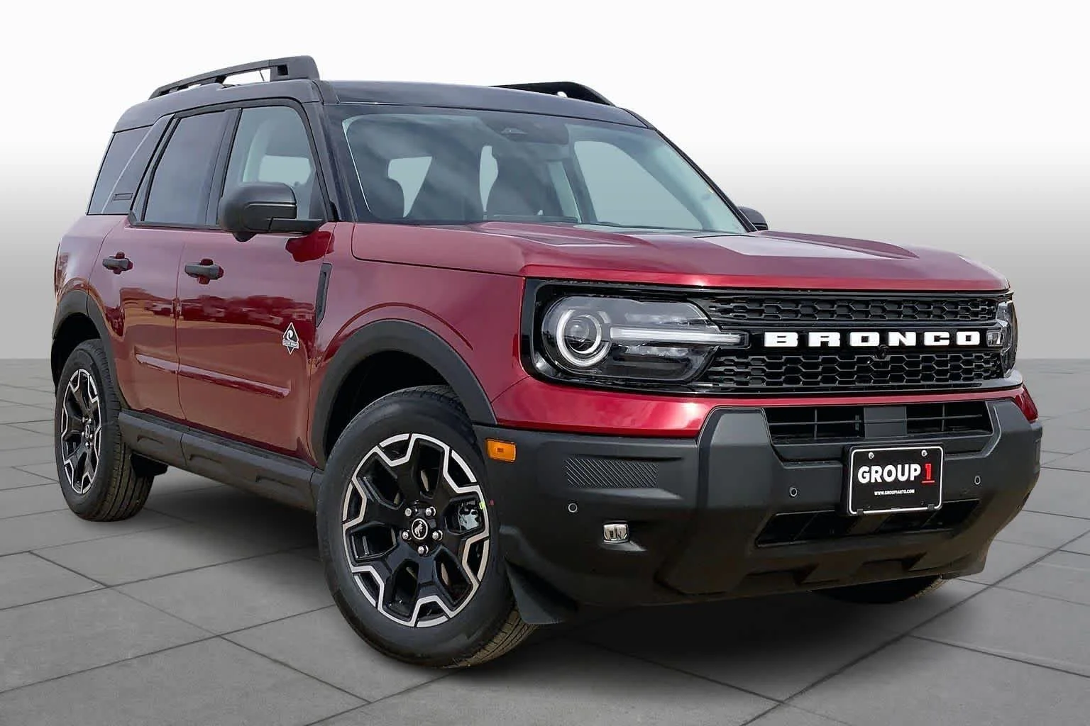 New 2026 Ruby Red Metallic Tinted Clearcoat Ford Outer Banks® image 2
