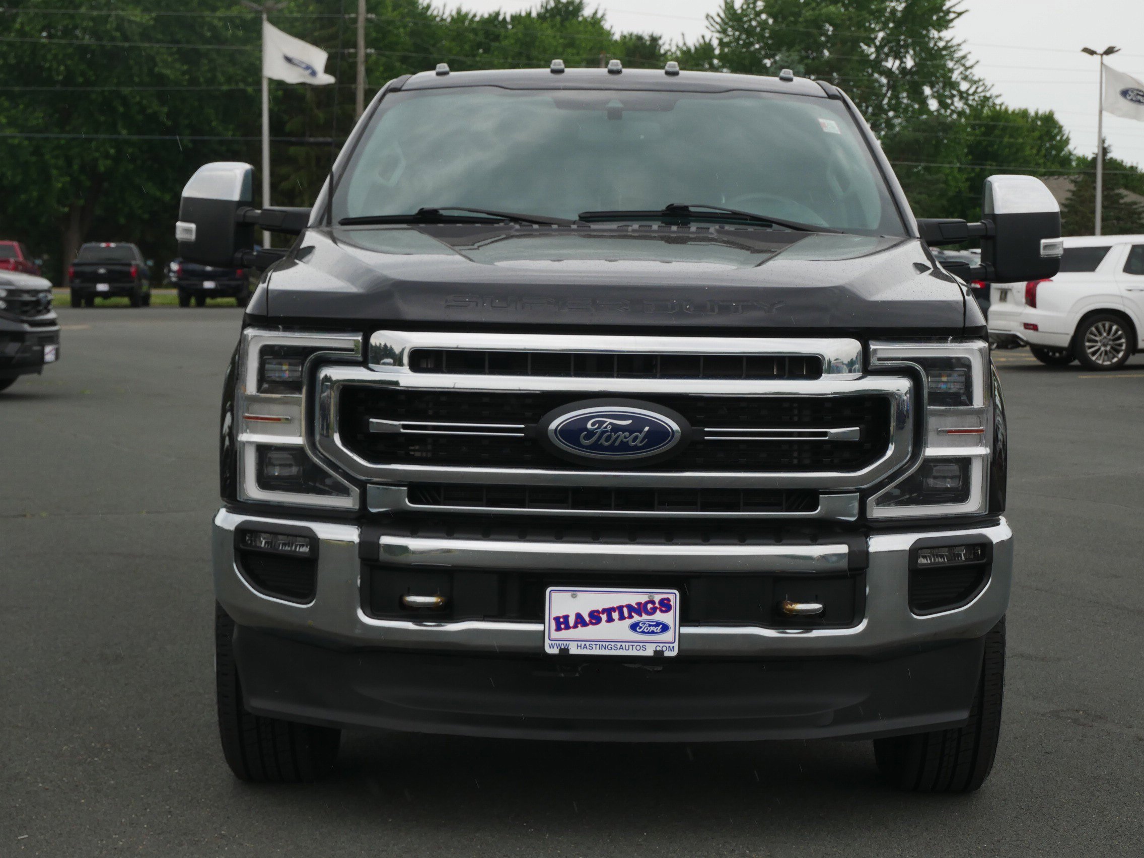Used 2021 Black Ford LARIAT image 8