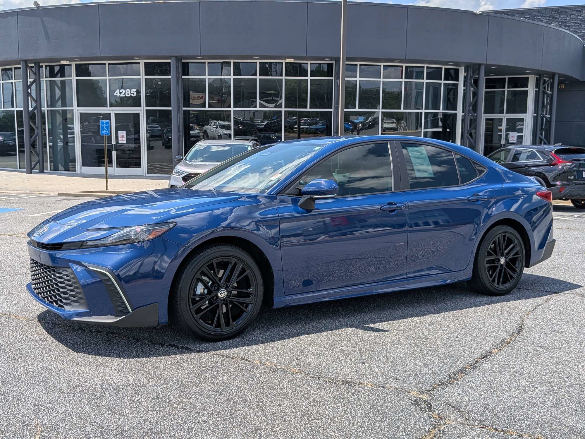 Used 2025 Blue Toyota SE image 6