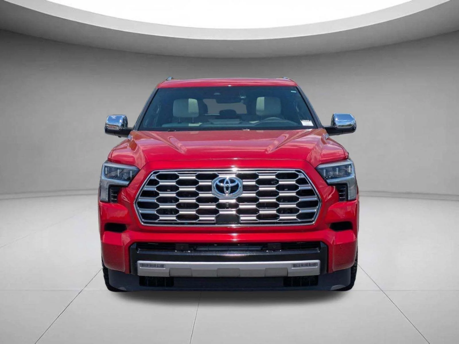 Used 2023 Supersonic Red Toyota Capstone image 2