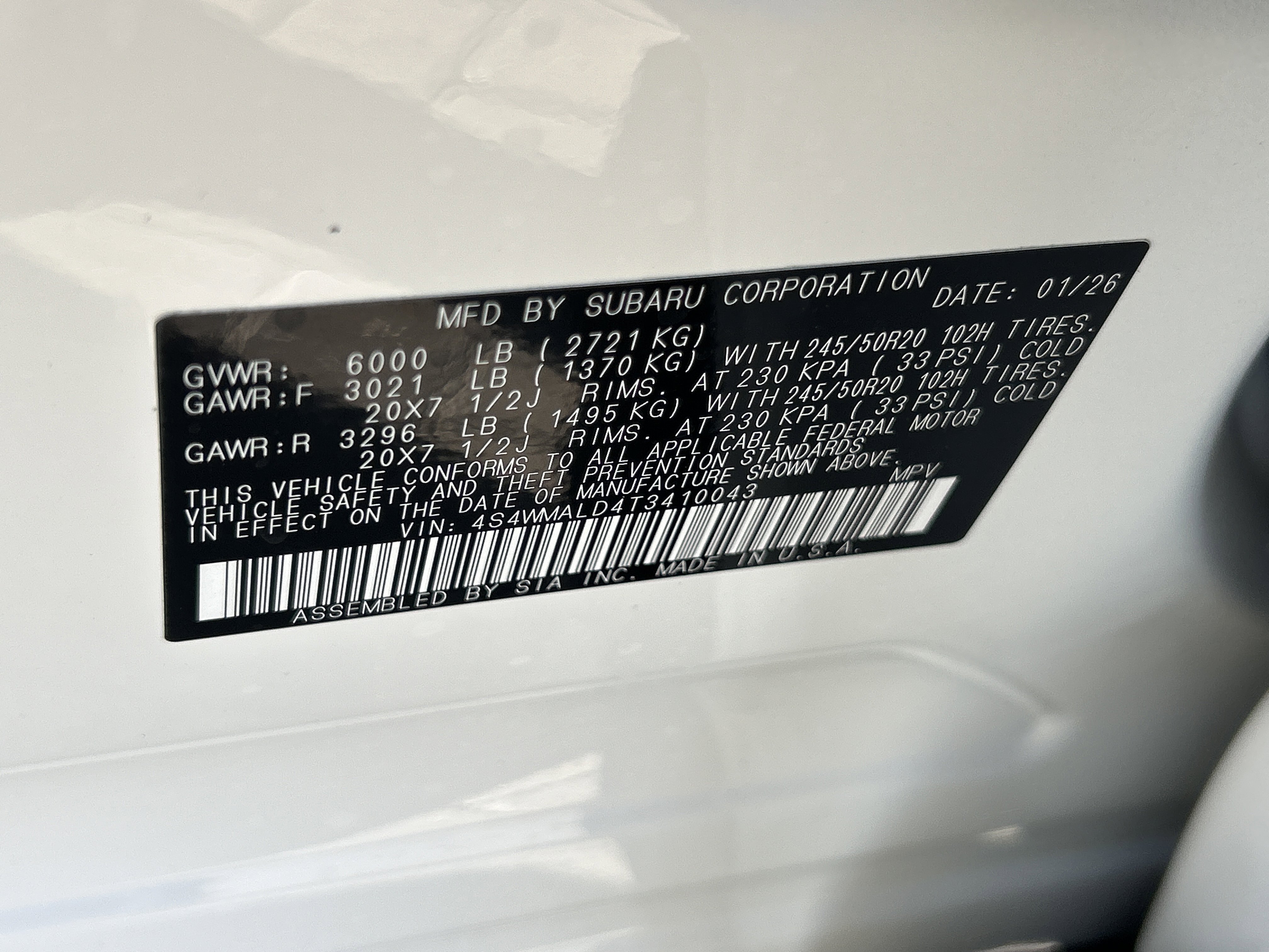 2026 Subaru Ascent Onyx Edition-Touring - Photo 32
