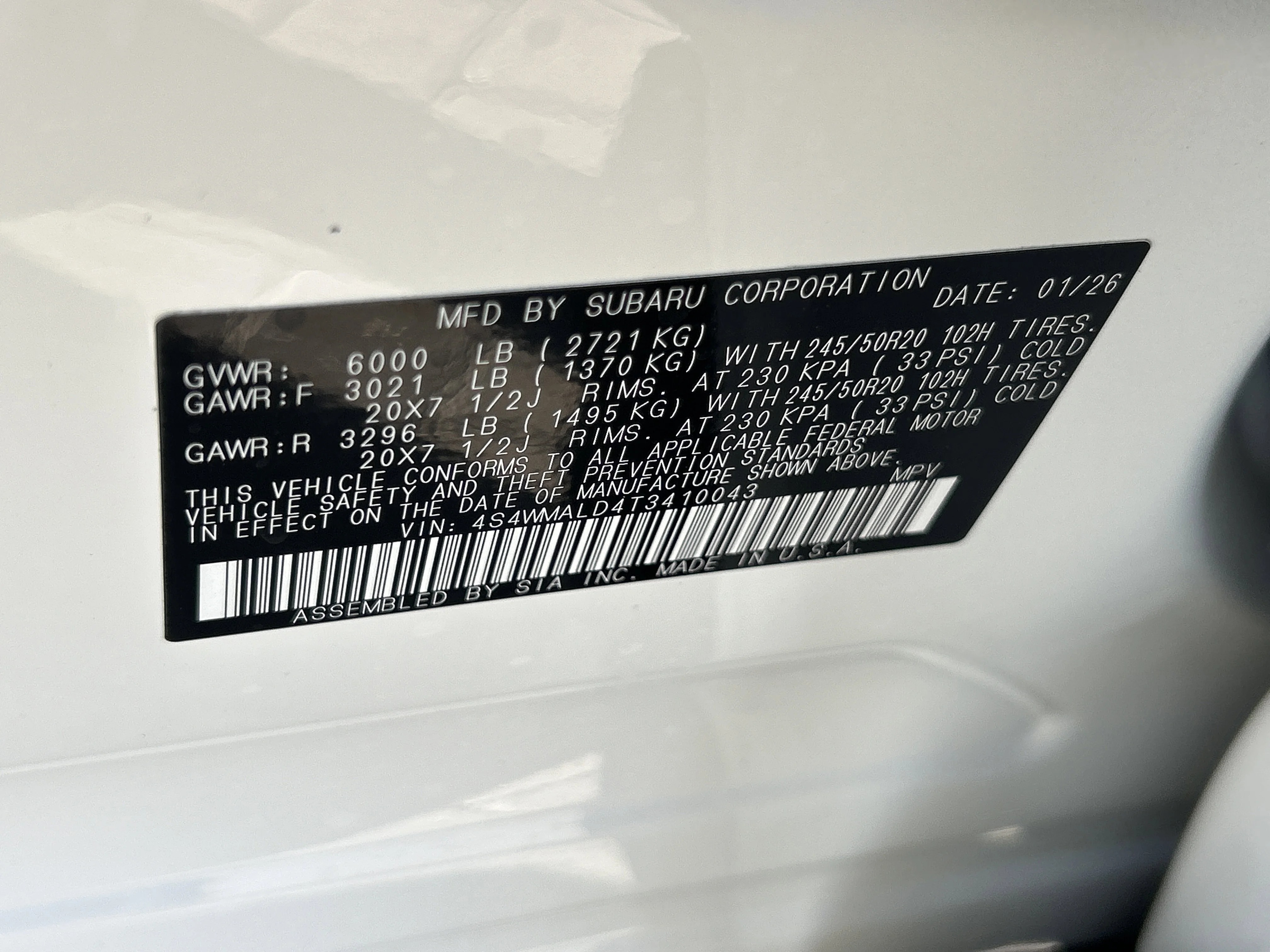 2026 Subaru Ascent Onyx Edition-Touring - Photo 32