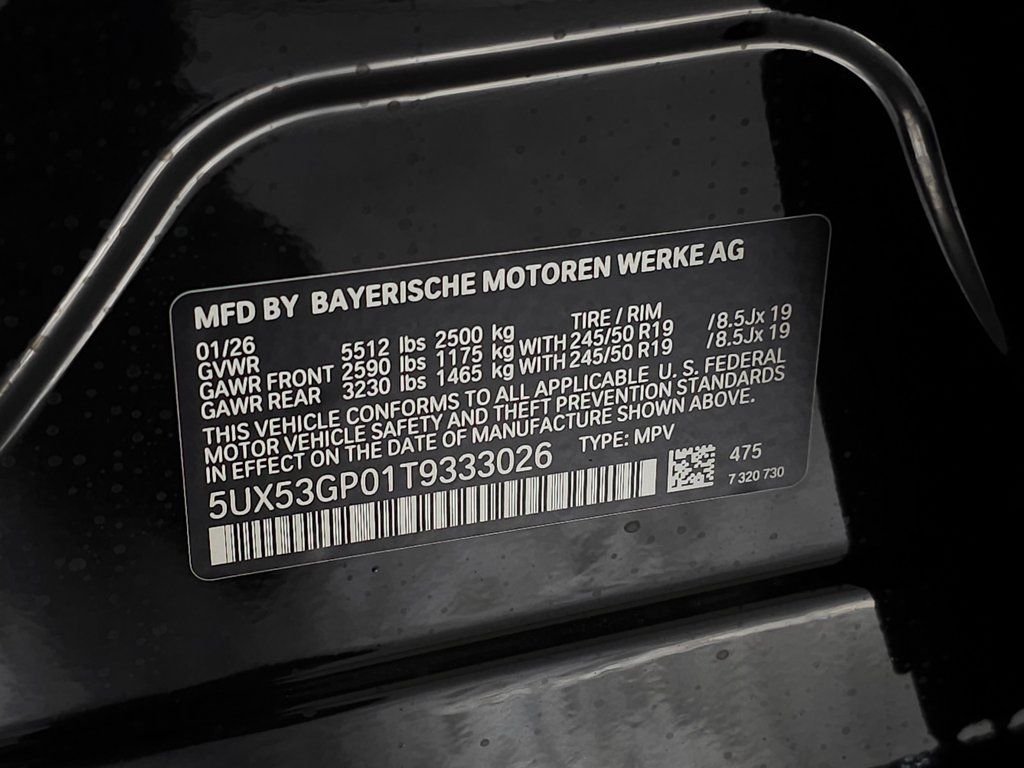 Used 2026 Black Sapphire Metallic BMW 30 xDrive image 29