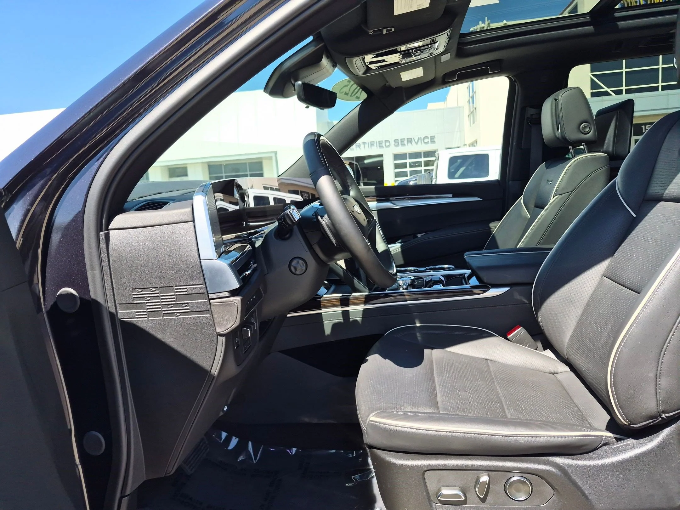 Used 2025 Galactic Gray Metallic Cadillac 4WD Premium Luxury image 22