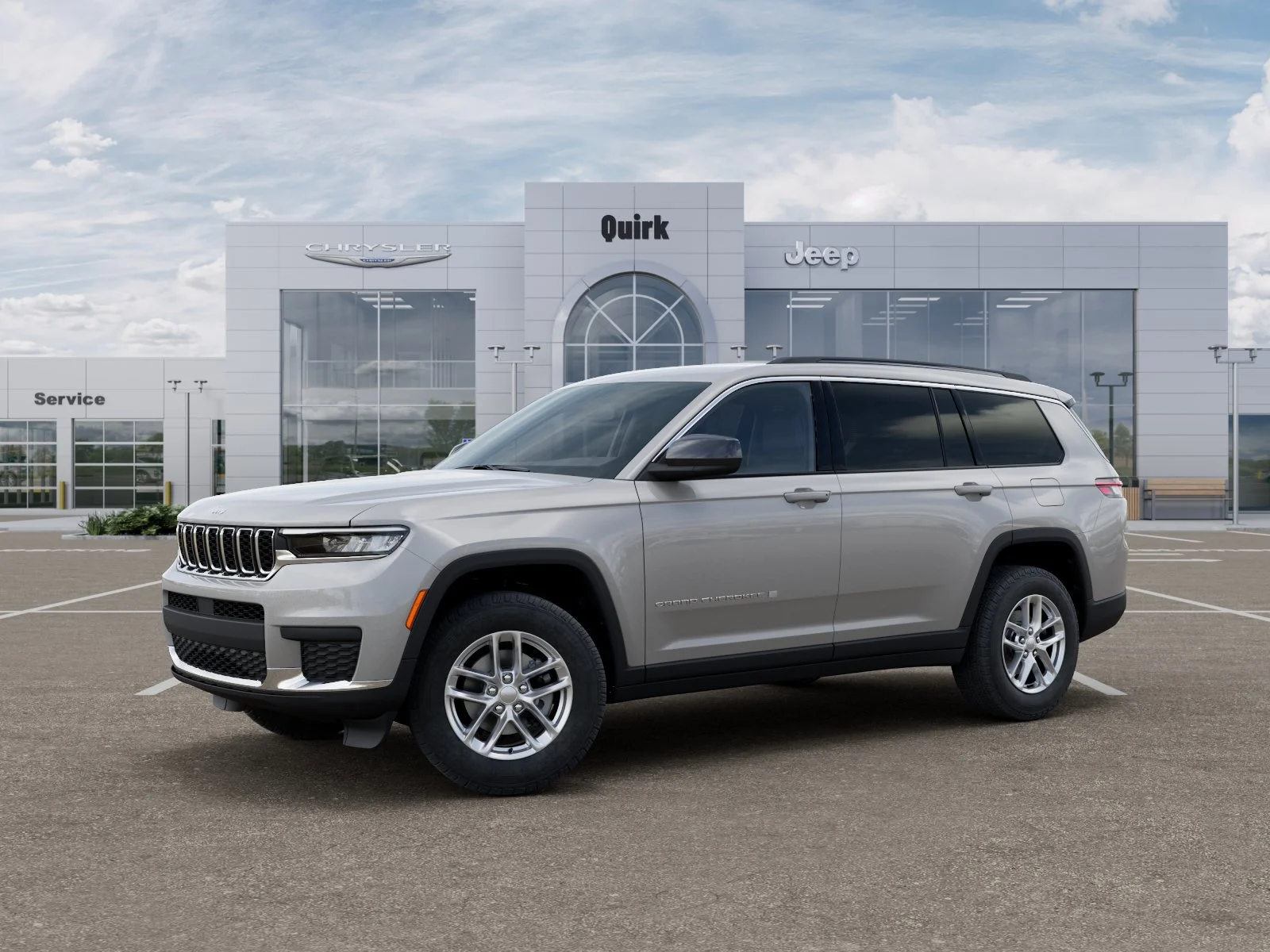 New 2026 Silver Zynith Exterior Paint Jeep Laredo X image 2