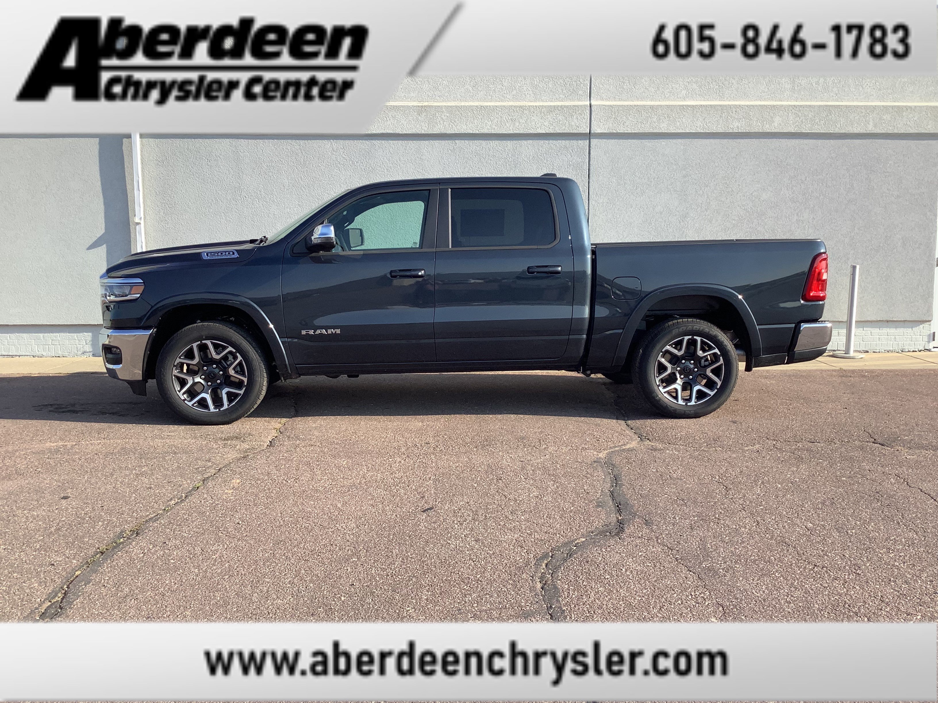 New 2026 Granite Crystal Metallic Clear-Coat Exterior Paint RAM Laramie image 1