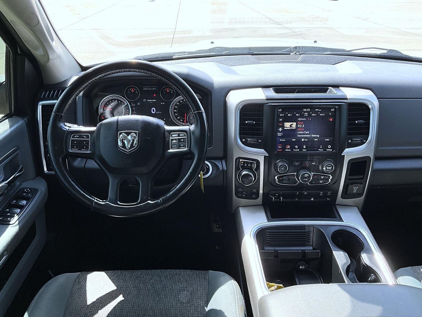 Used 2018 Bright Silver Clearcoat Metallic Ram Big Horn image 13