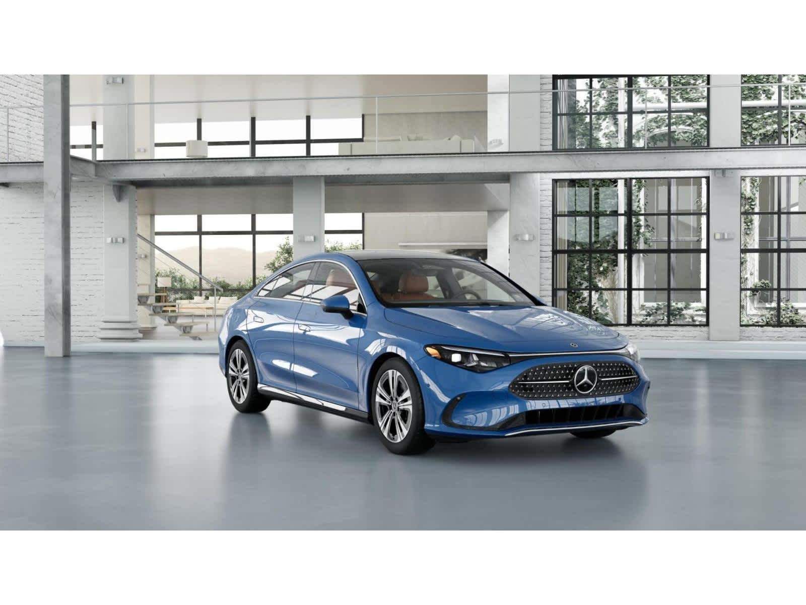 New 2027 Sky Blue Metallic Mercedes-Benz CLA 220 Hybrid image 9