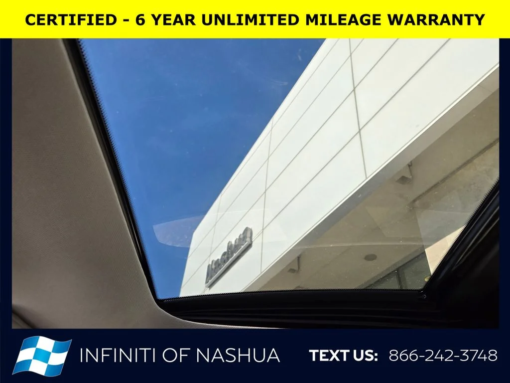 Certified Used 2023 White INFINITI LUXE image 30