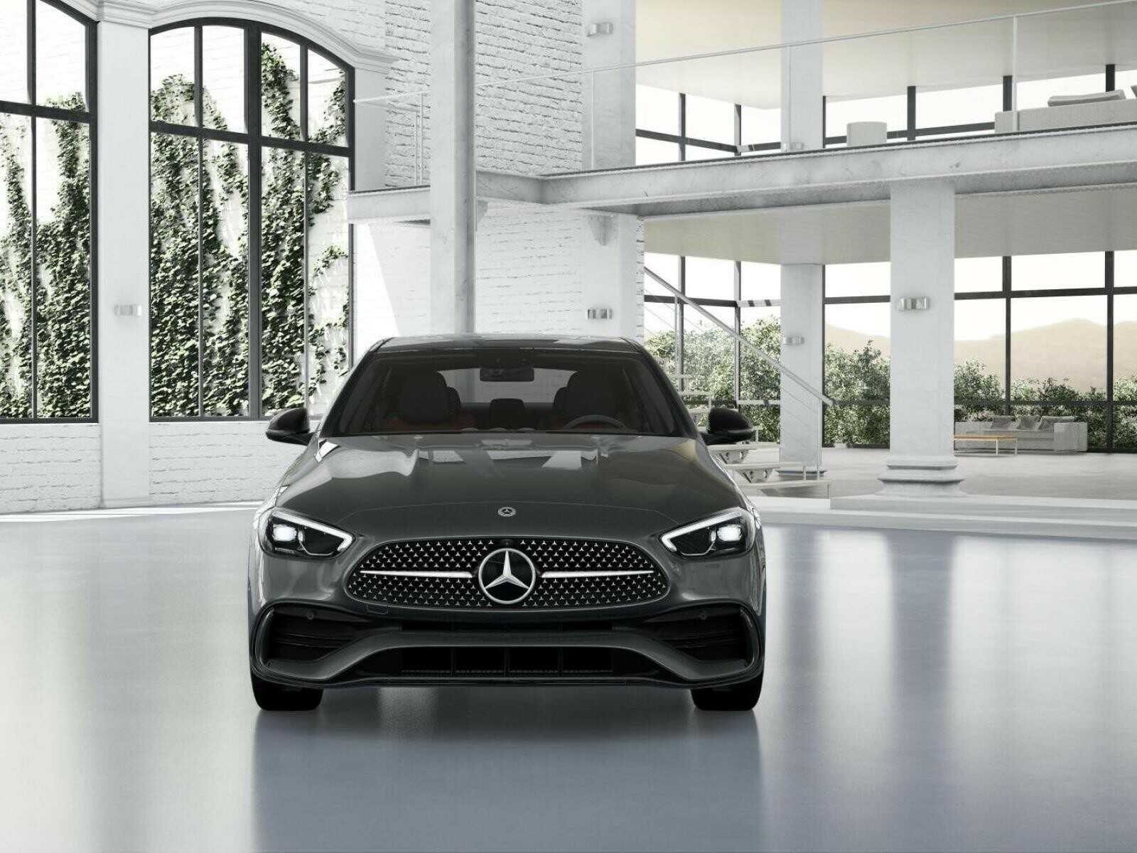 New 2026 Selenite Grey Metallic Mercedes-Benz C 300 4D Sedan image 8