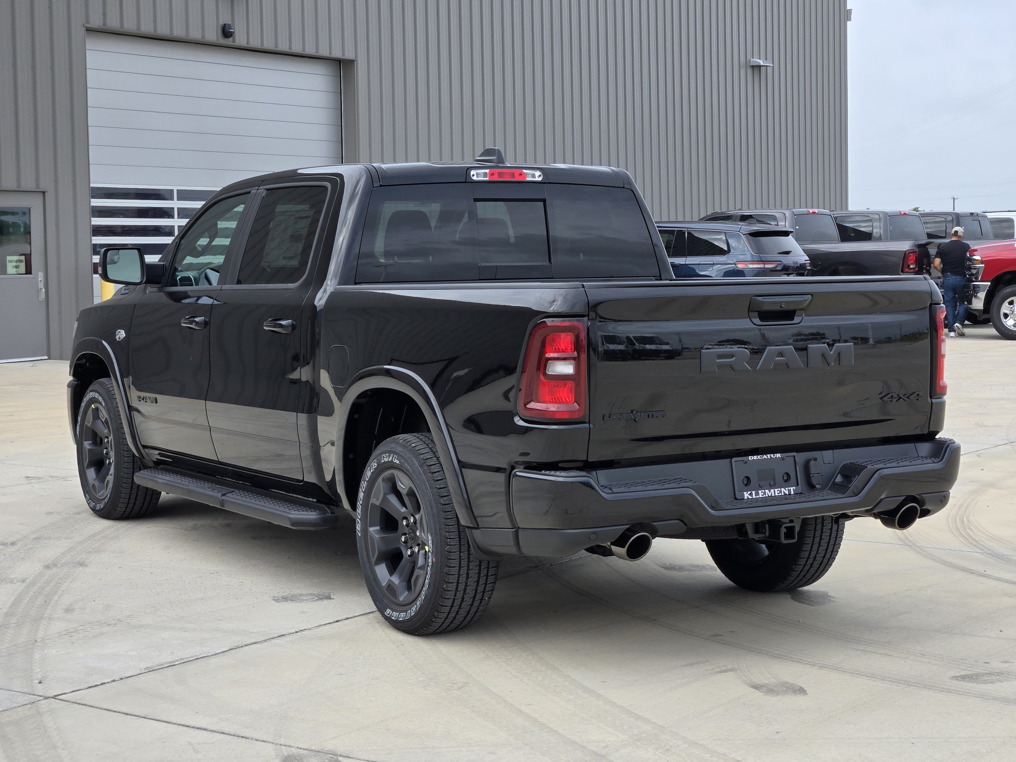 New 2026 Diamond Black Crystal Pearlcoat RAM Lone Star image 4