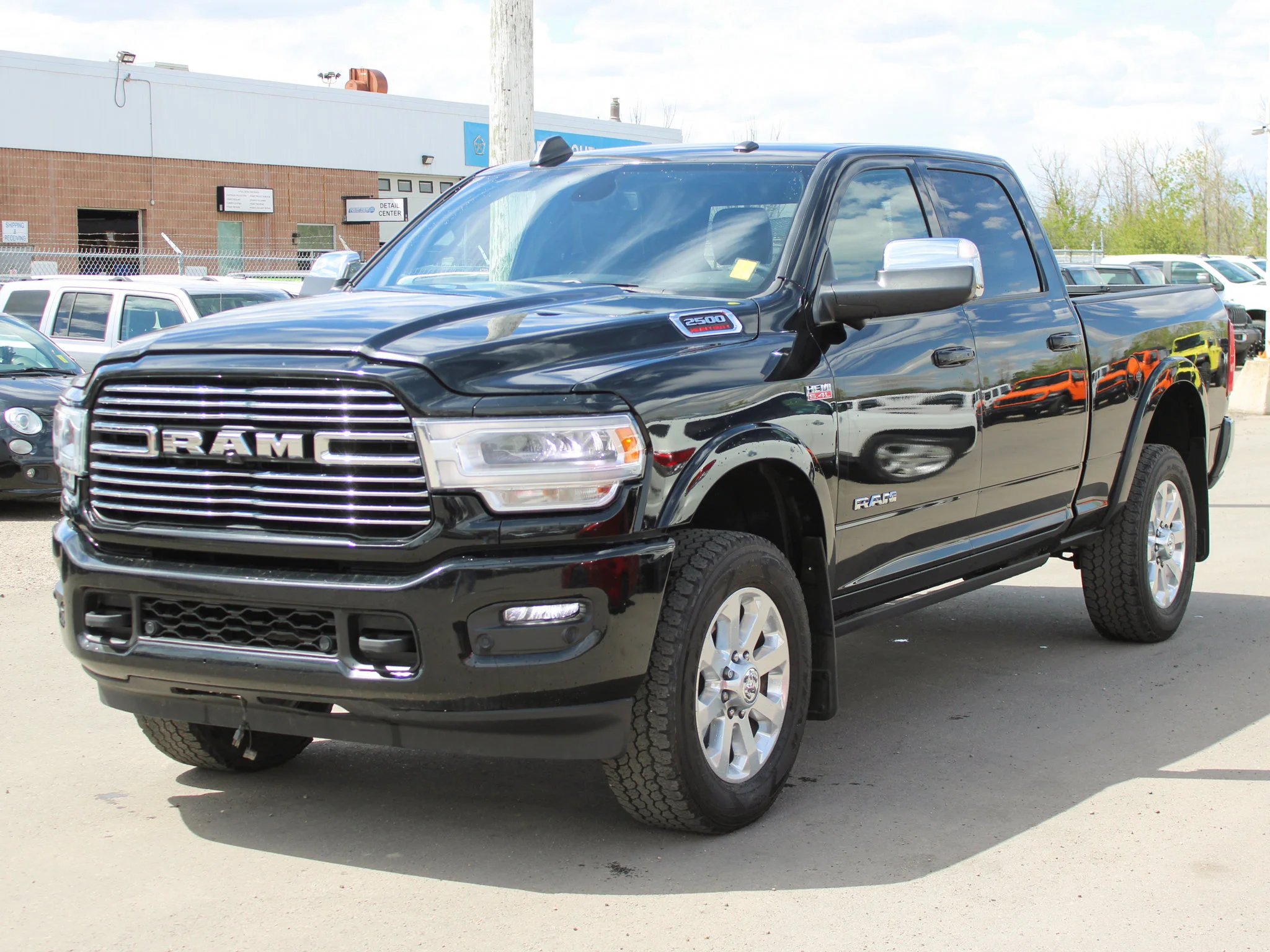 Certified Used 2022 Black RAM Laramie * Leather, Power Running Boards, Heated Seats, Towing Tech Group image 11