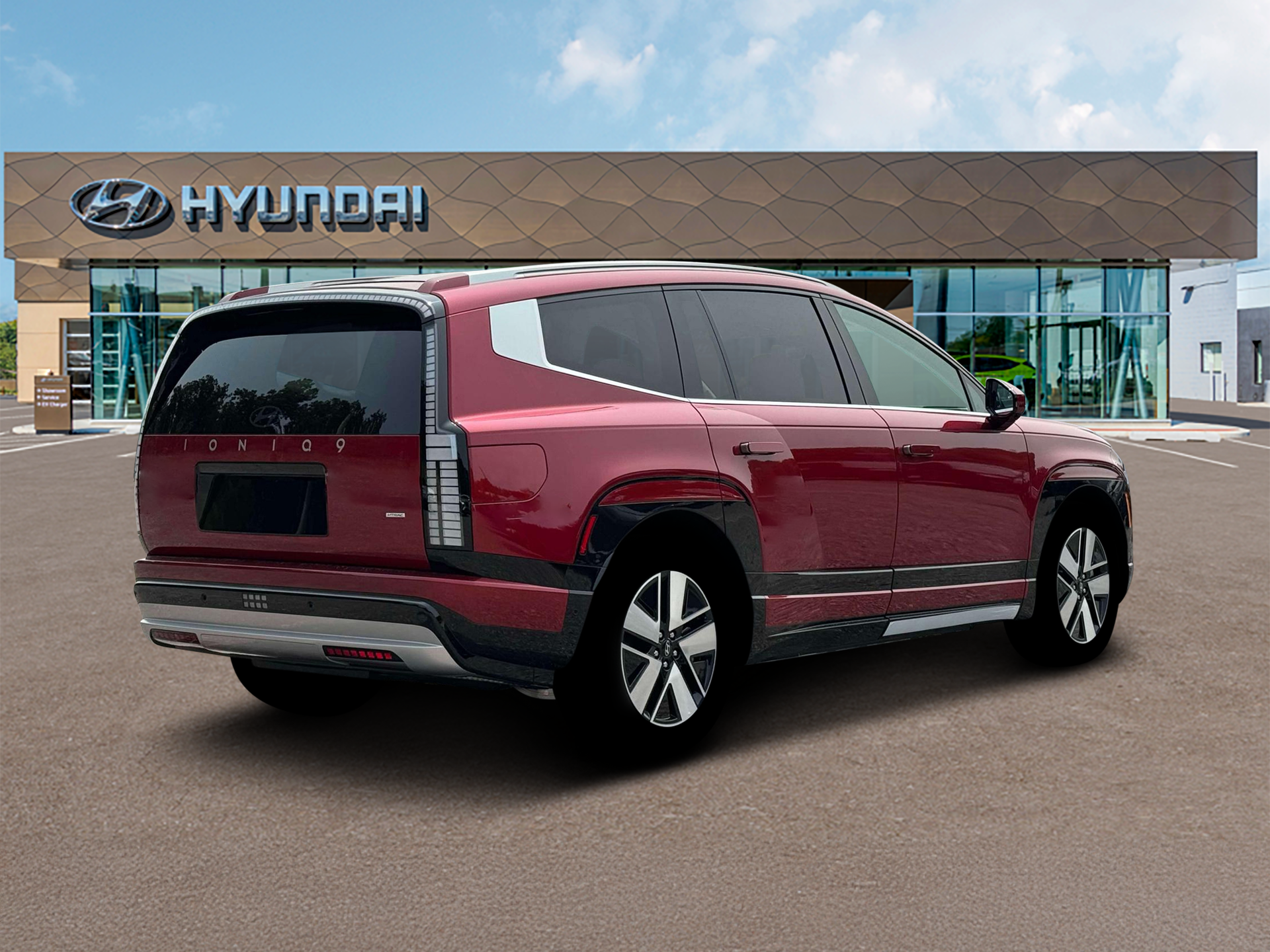 New 2026 Red Hyundai SEL image 7