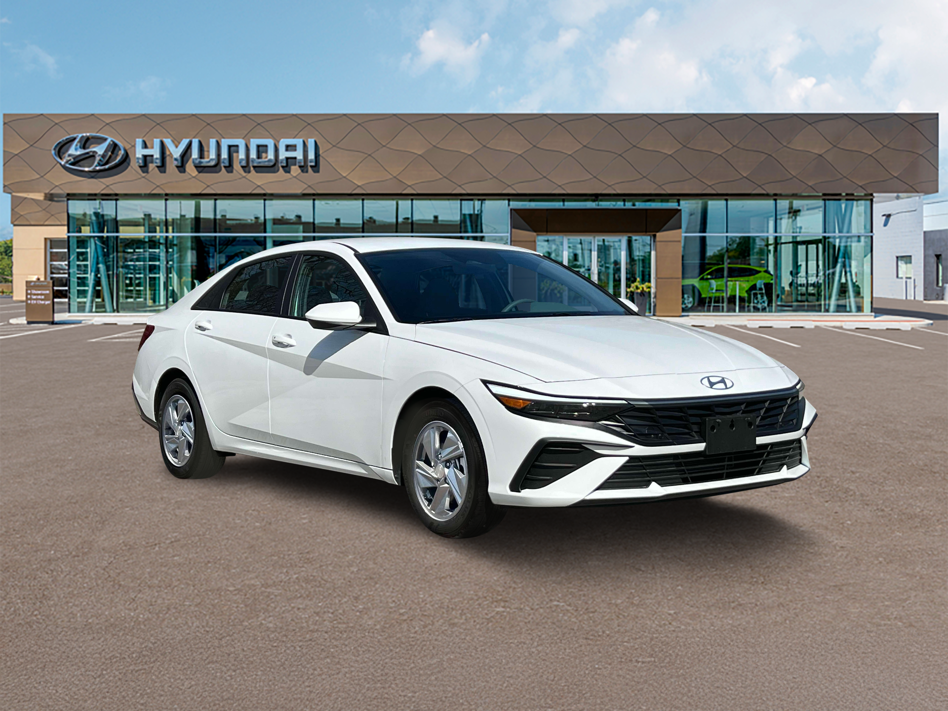 New 2025 Serenity White Hyundai SE image 11