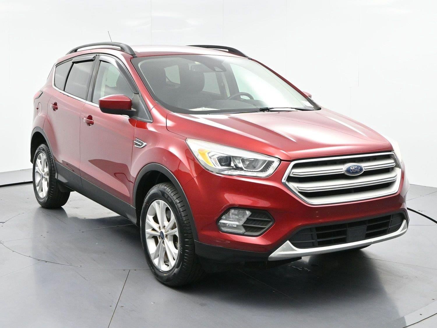 Used 2019 Ruby Red Metallic Tinted Clearcoat Ford SEL image 2