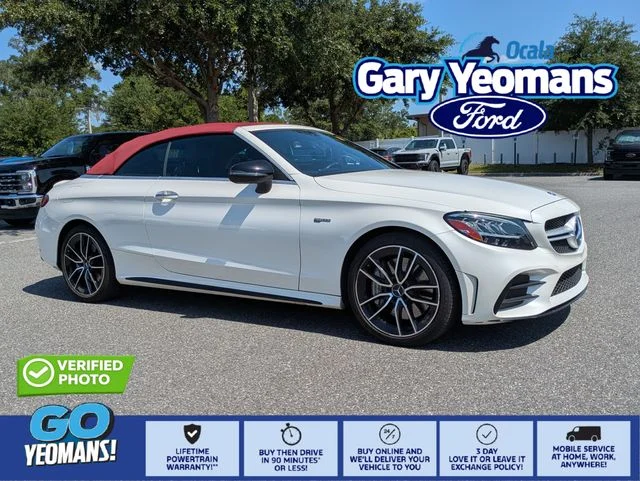 Used 2021 White Mercedes-Benz C 43 AMG® image 1