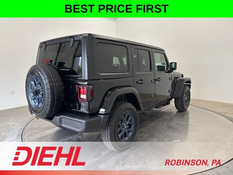 New 2026 Black Clear-Coat Exterior Paint Jeep 85th Anniversary Edition image 7