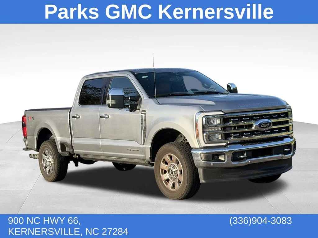 Used 2024 Silver Ford Lariat image 1