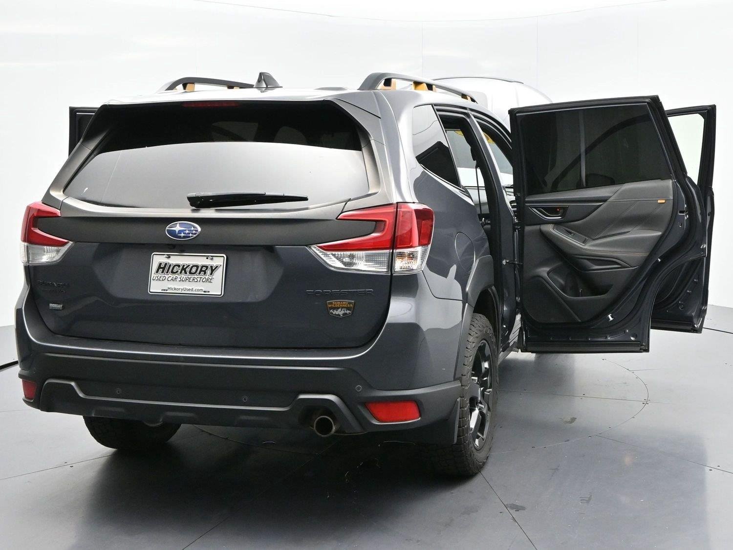 Used 2024 Magnetite Gray Metallic Subaru Wilderness image 46