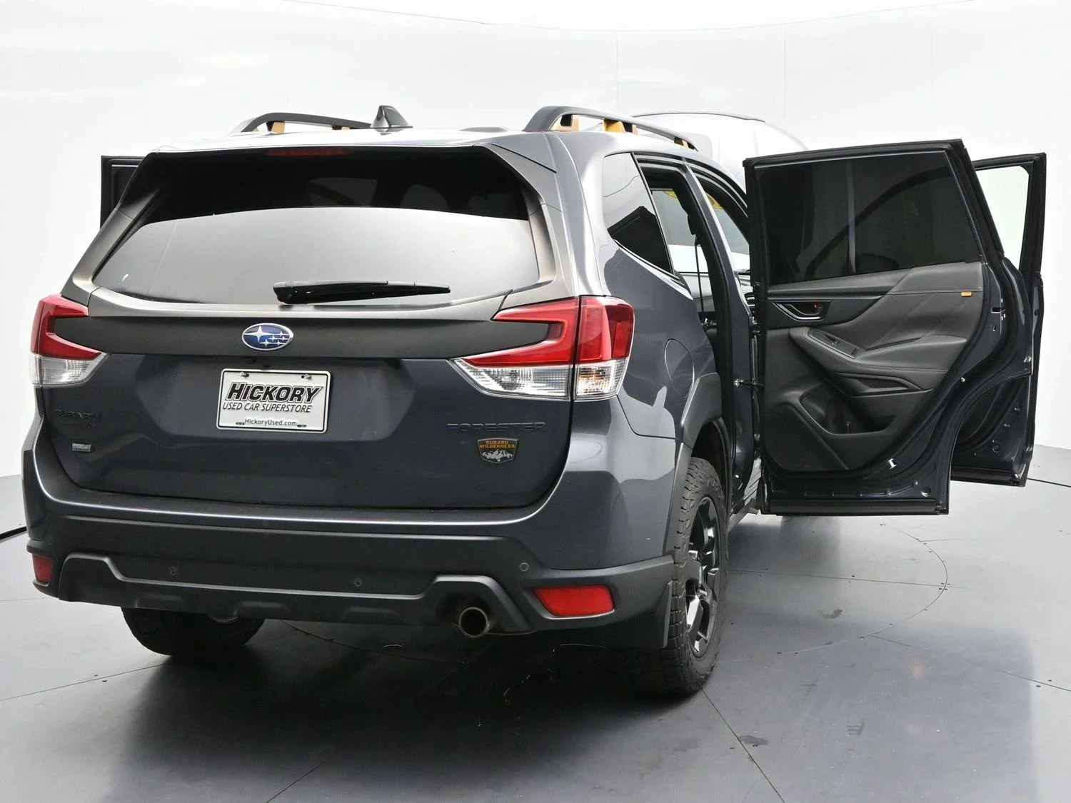 Used 2024 Magnetite Gray Metallic Subaru Wilderness image 46