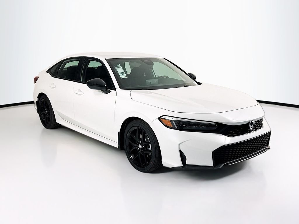 New 2026 Platinum White Pearl Honda Sport image 3