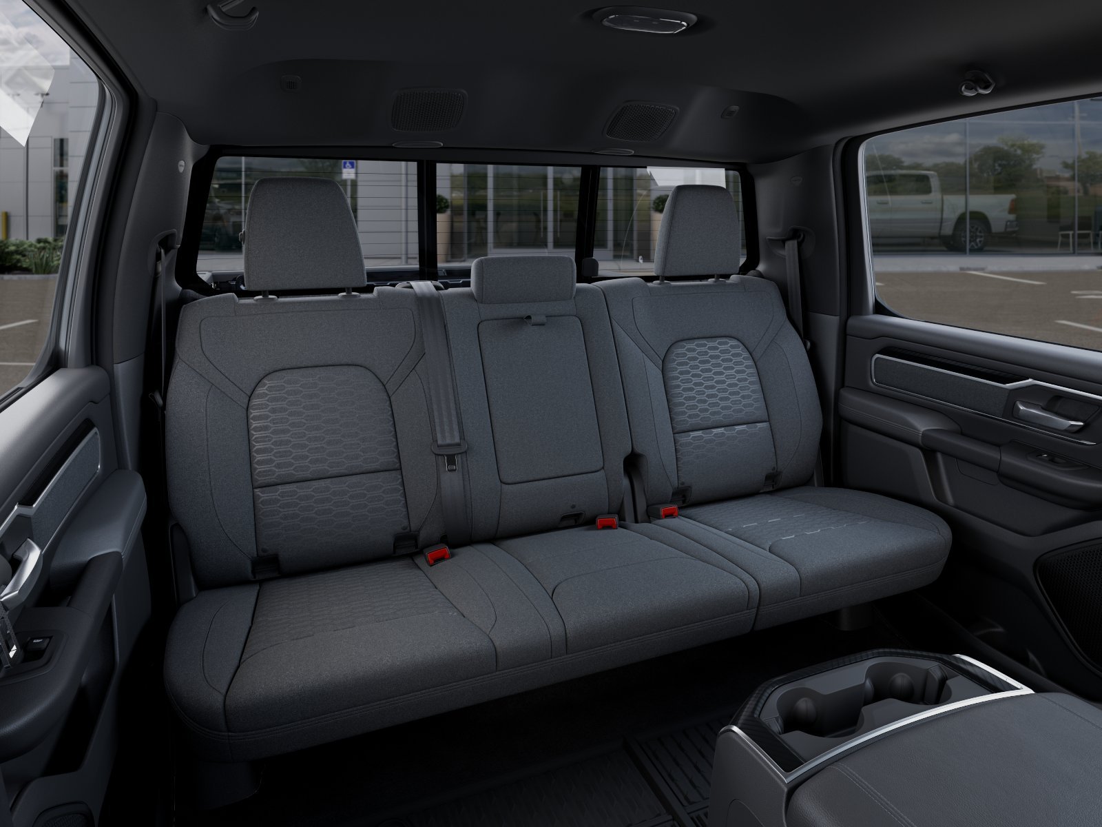 New 2026 Diamond Black Crystal Pearl-Coat Exterior Paint RAM Big Horn/Lone Star image 122