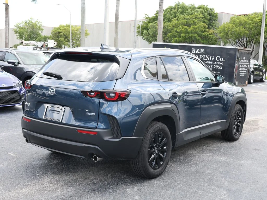 Certified Used 2025 Blue Mazda Preferred image 4