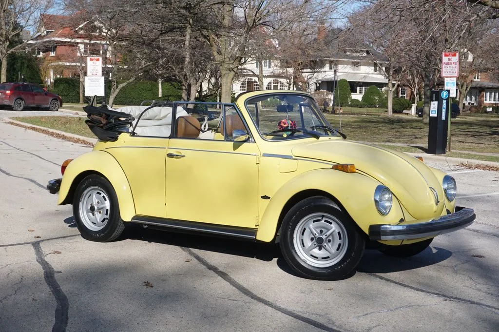 Used 1979 Yellow Volkswagen Convertible image 13