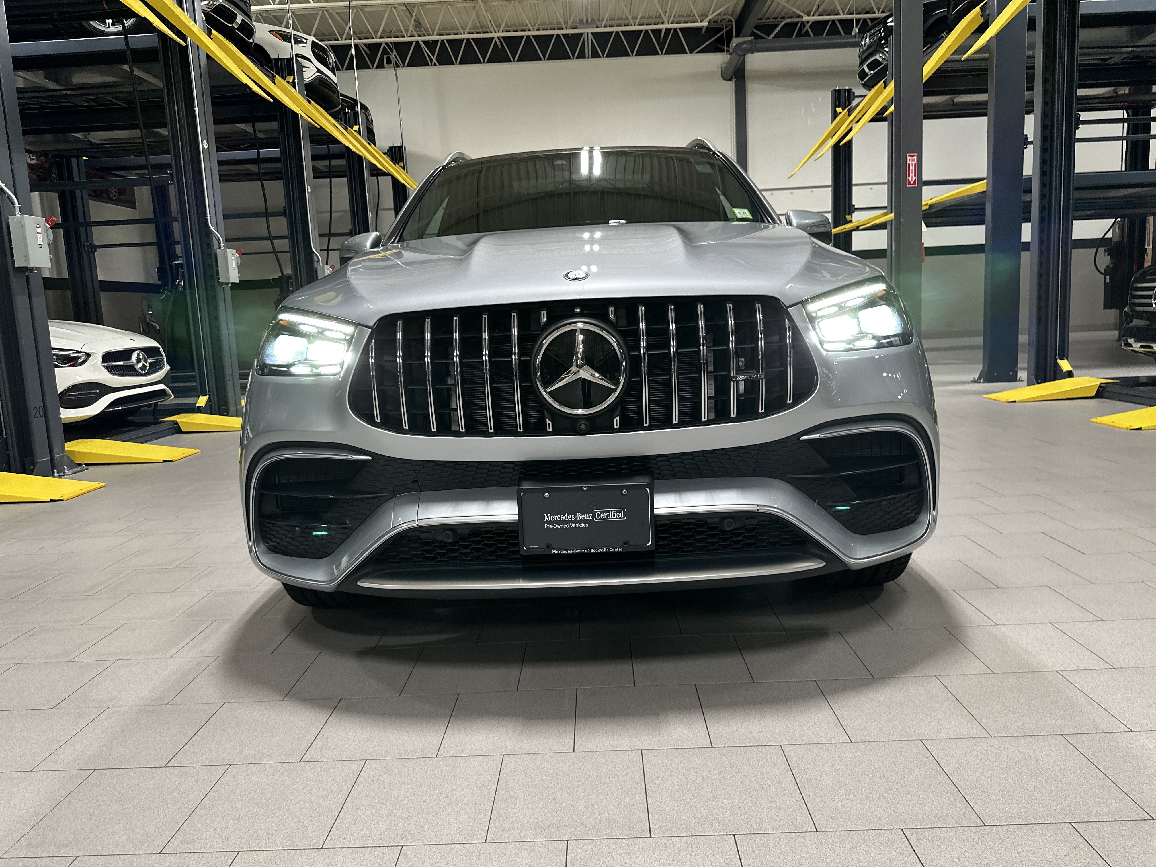 Certified Used 2024 Cirrus Silver Metallic Mercedes-Benz AMG® GLE 63 S image 8