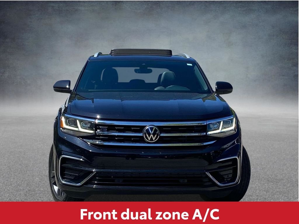 Used 2022 Black Volkswagen 3.6L V6 SEL R-Line image 9