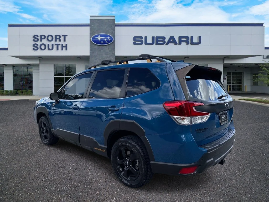 Used 2022 Blue Subaru Wilderness image 6