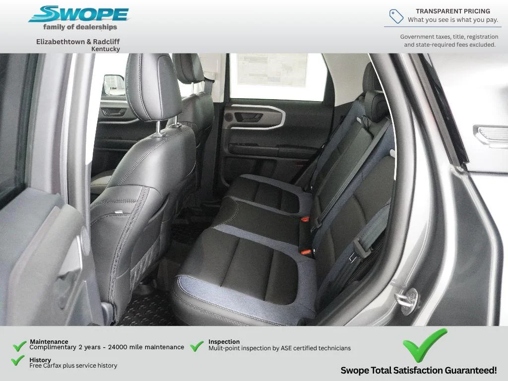 New 2025 Carbonized Gray Metallic Ford Outer Banks® image 13