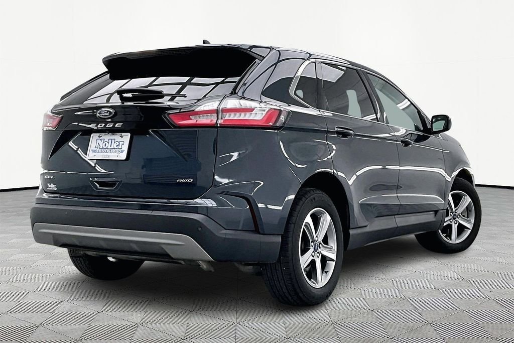 Certified 2022 Ford Edge SEL with VIN 2FMPK4J95NBB13540 for sale in Kansas City