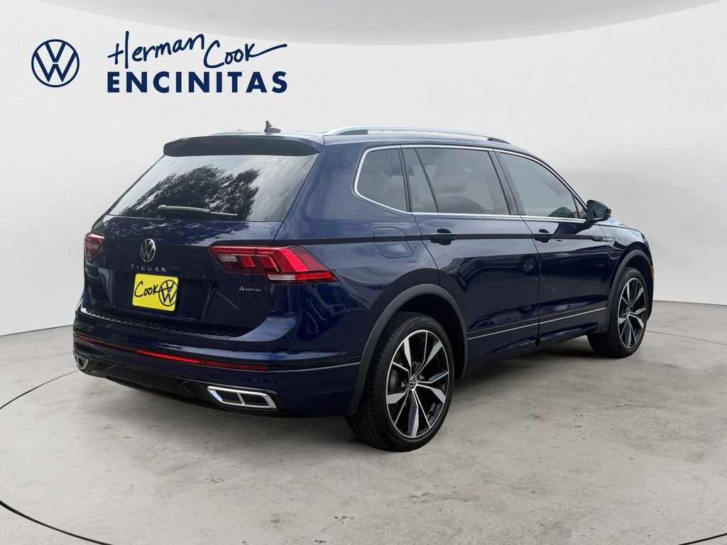 Certified Used 2023 Atlantic Blue Metallic Volkswagen 2.0T SEL R-Line image 5