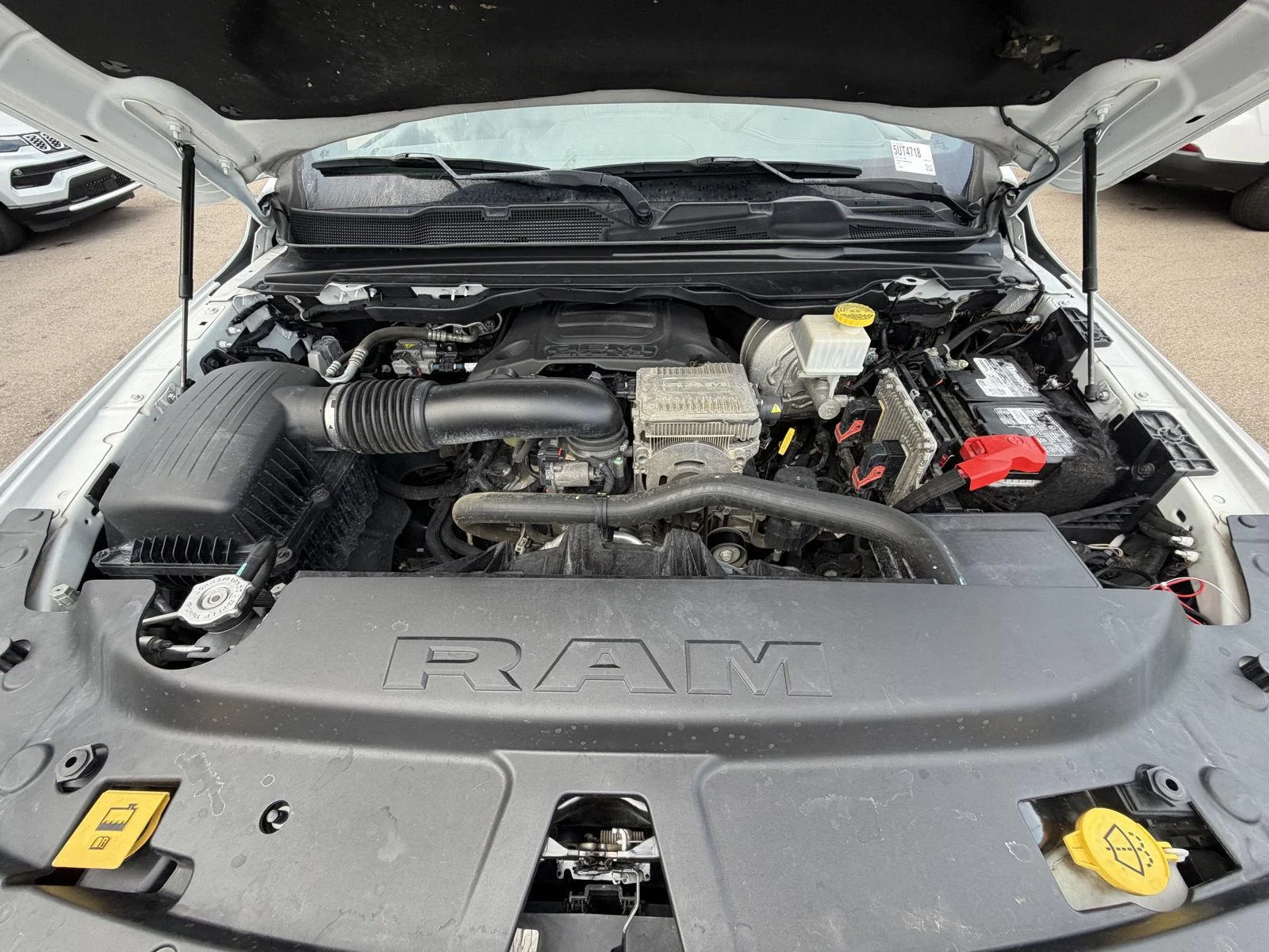 Used 2021 Bright White Clearcoat Ram Rebel image 25